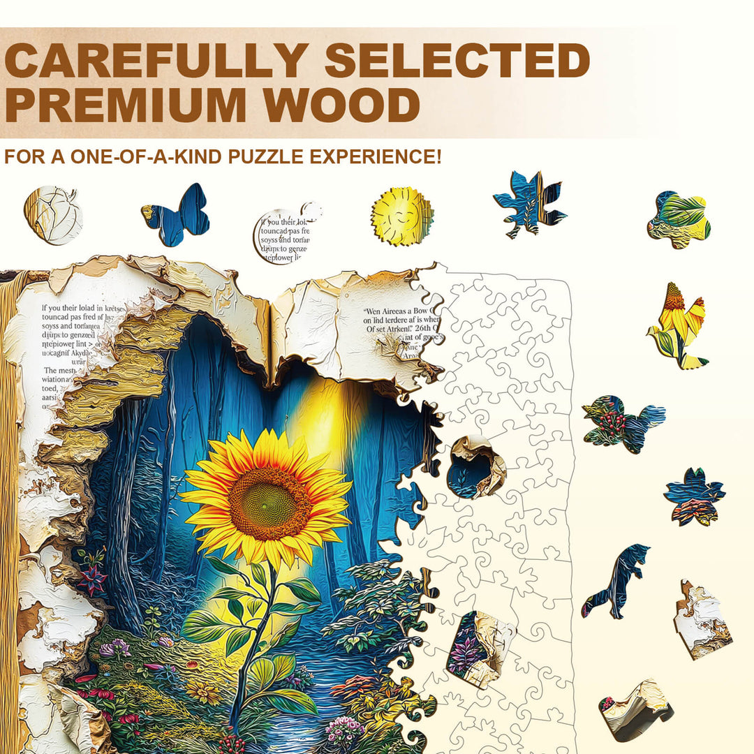 Golden Chapter Wooden Jigsaw Puzzle