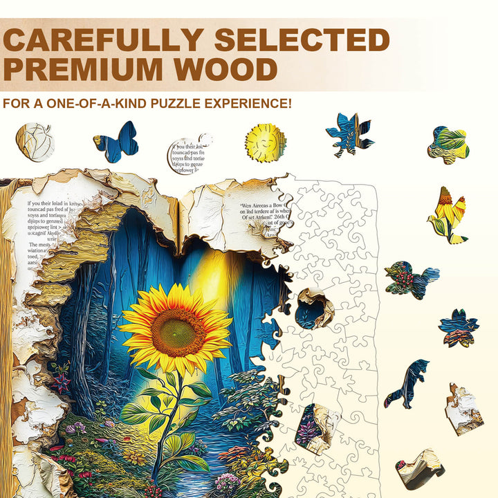 Golden Chapter Wooden Jigsaw Puzzle