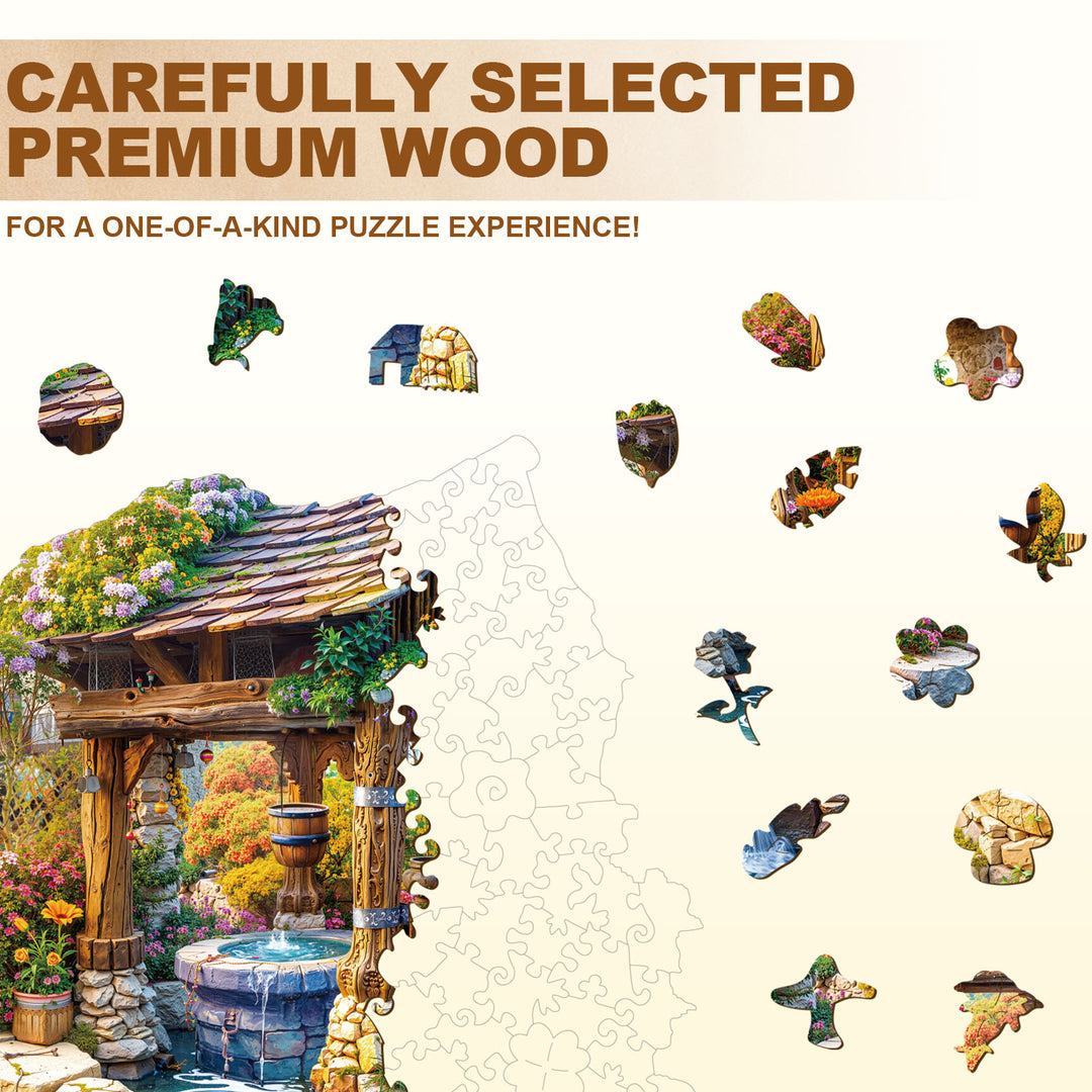 Springwell Garden Wooden Jigsaw Puzzle