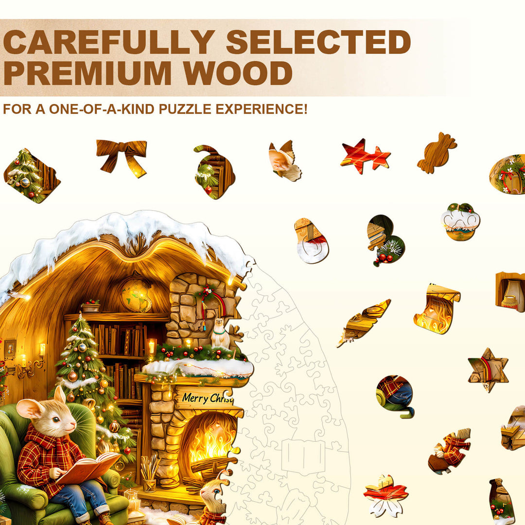 House of Mouse Wooden Jigsaw Puzzle