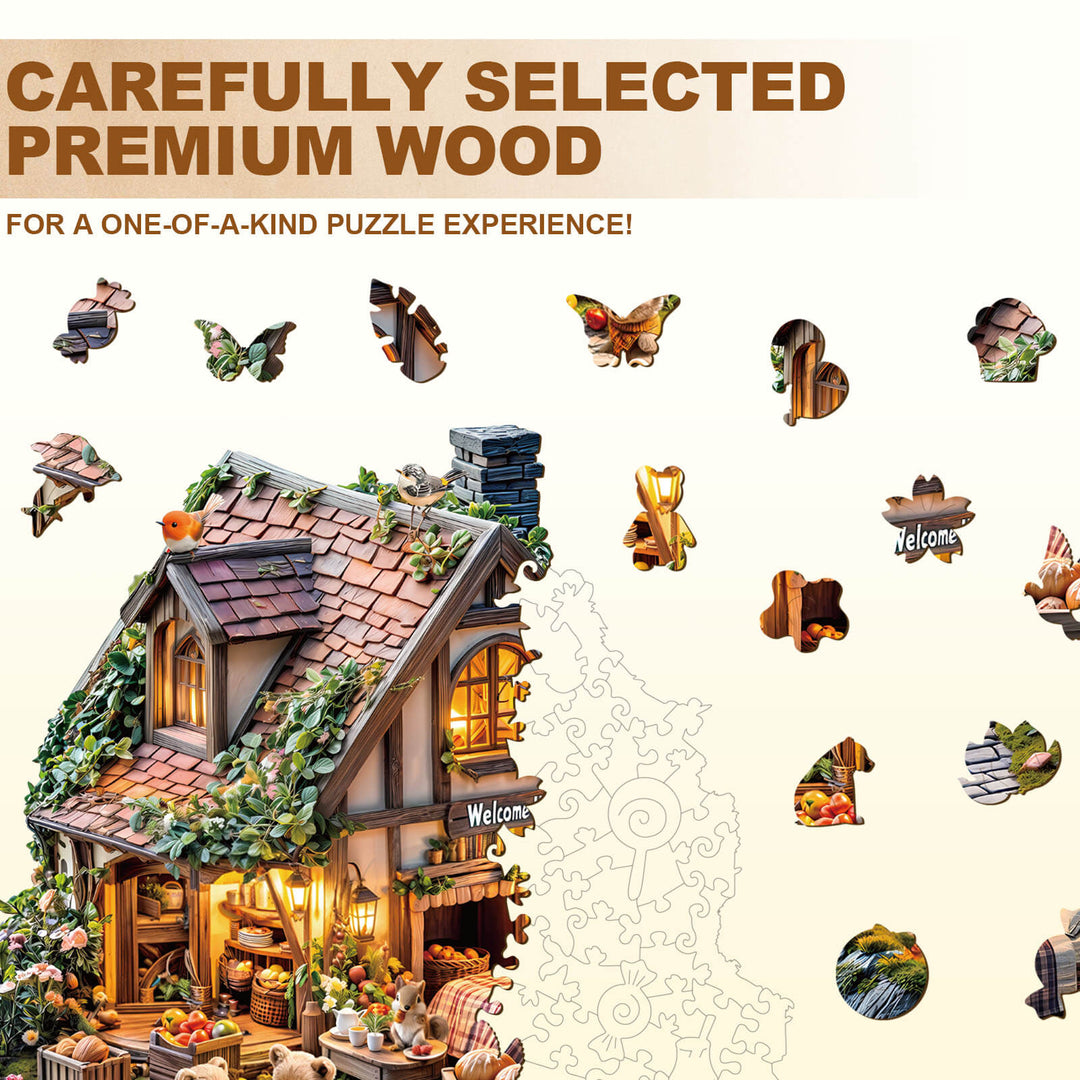 Bärenhaus Holz-Puzzlespiel