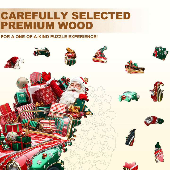 Crazy Christmas Wooden Jigsaw Puzzle