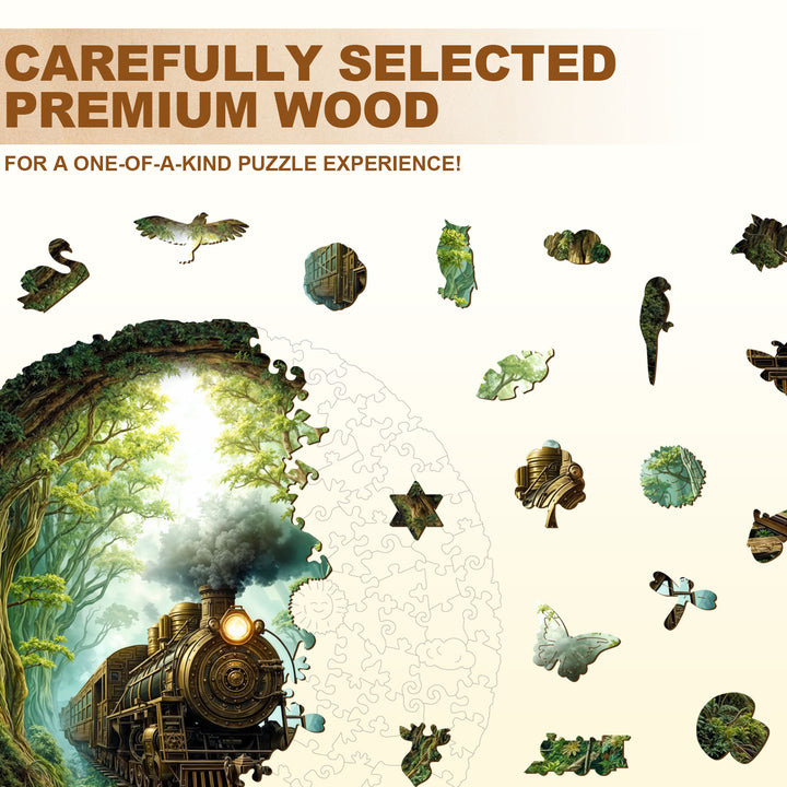 Forest Journey Wooden Jigsaw Puzzle