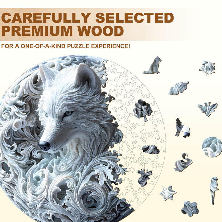 Arctic Grace Wooden Jigsaw Puzzle