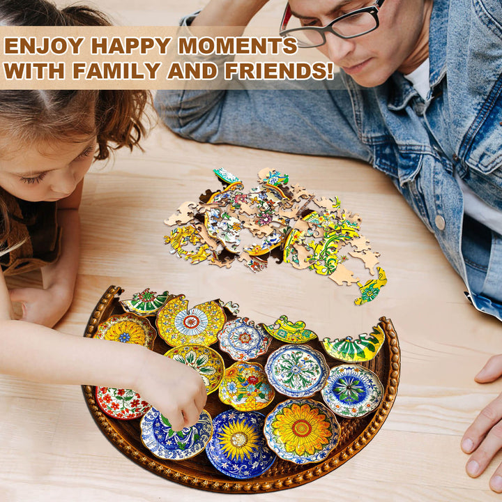 Colors of Sicily– Italy Wooden Jigsaw Puzzle