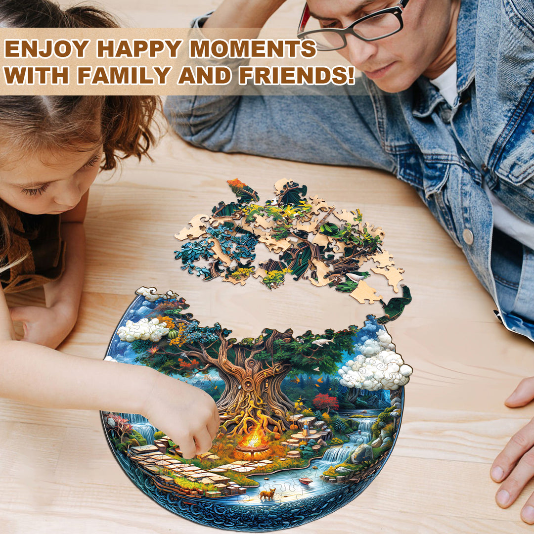 Harmony Tree Wooden Jigsaw Puzzle