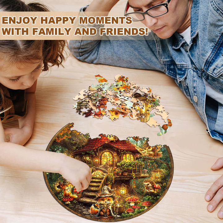 Puzzle en bois Histoire de la forêt magique