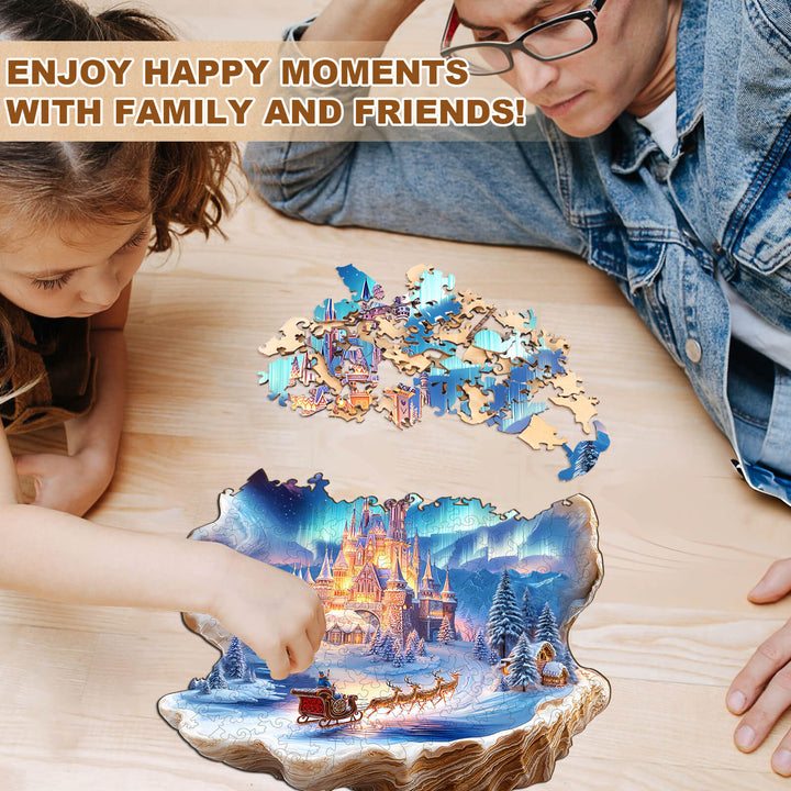 Shell Castle Wooden Jigsaw Puzzle