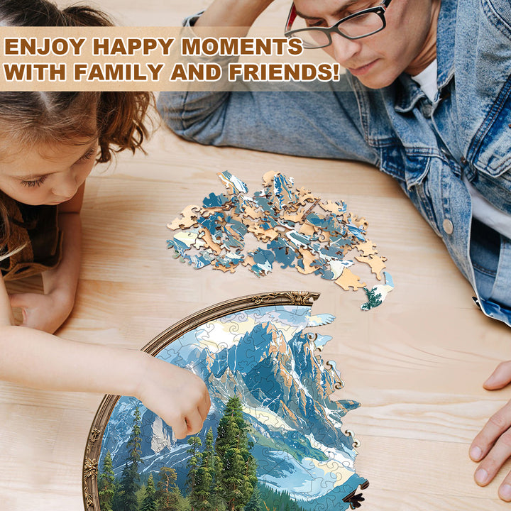 Lake House Wooden Jigsaw Puzzle