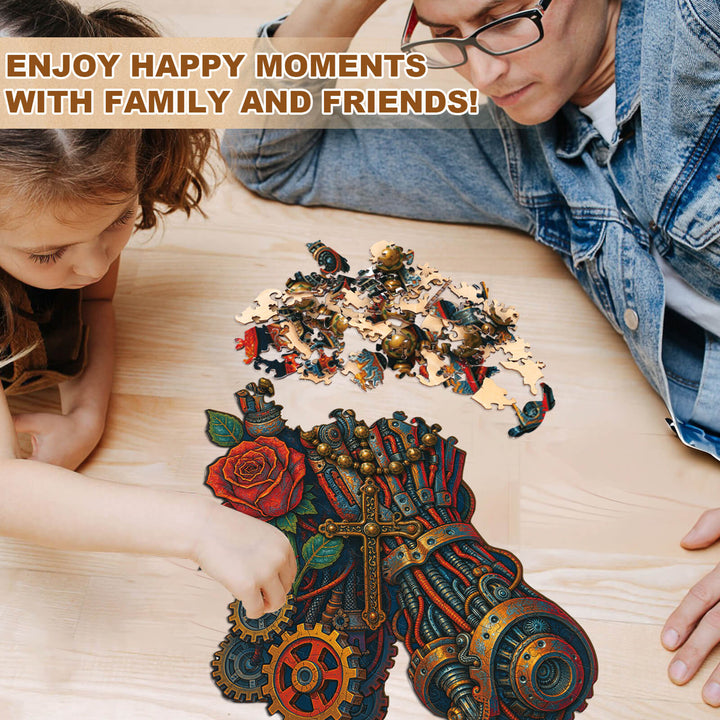 The Praying Hand-2 Wooden Jigsaw Puzzle