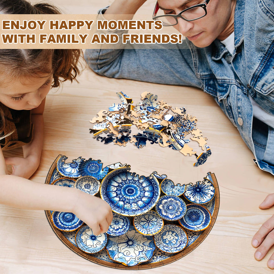 Azulejo Dreams– Portugal Wooden Jigsaw Puzzle