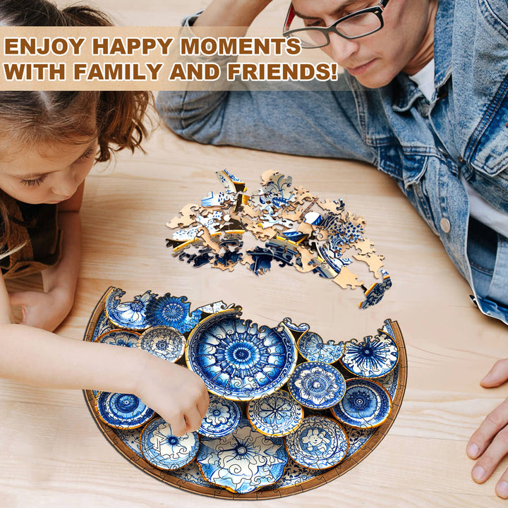 Azulejo Dreams– Portugal Wooden Jigsaw Puzzle