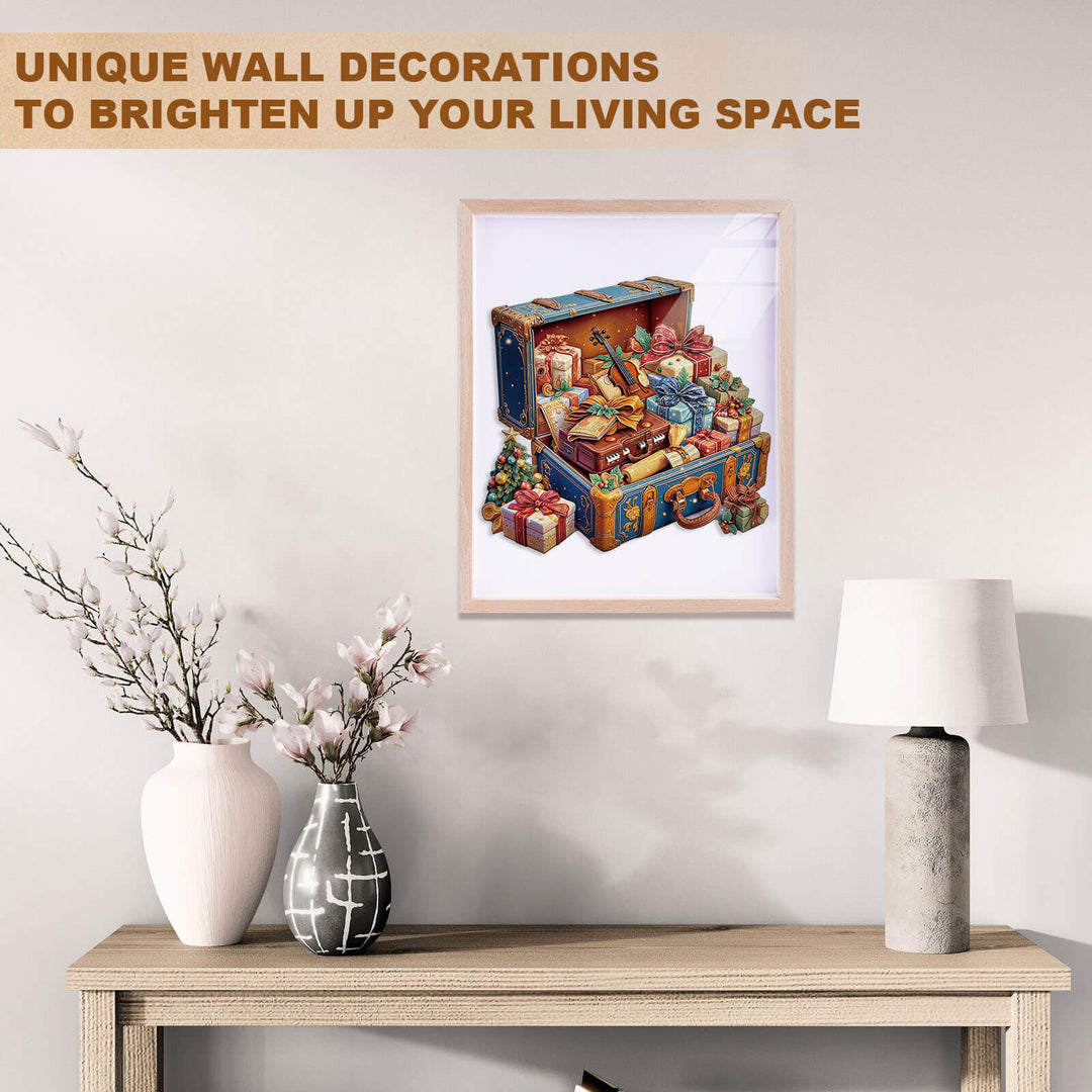 Music Gift Box Wooden Jigsaw Puzzle