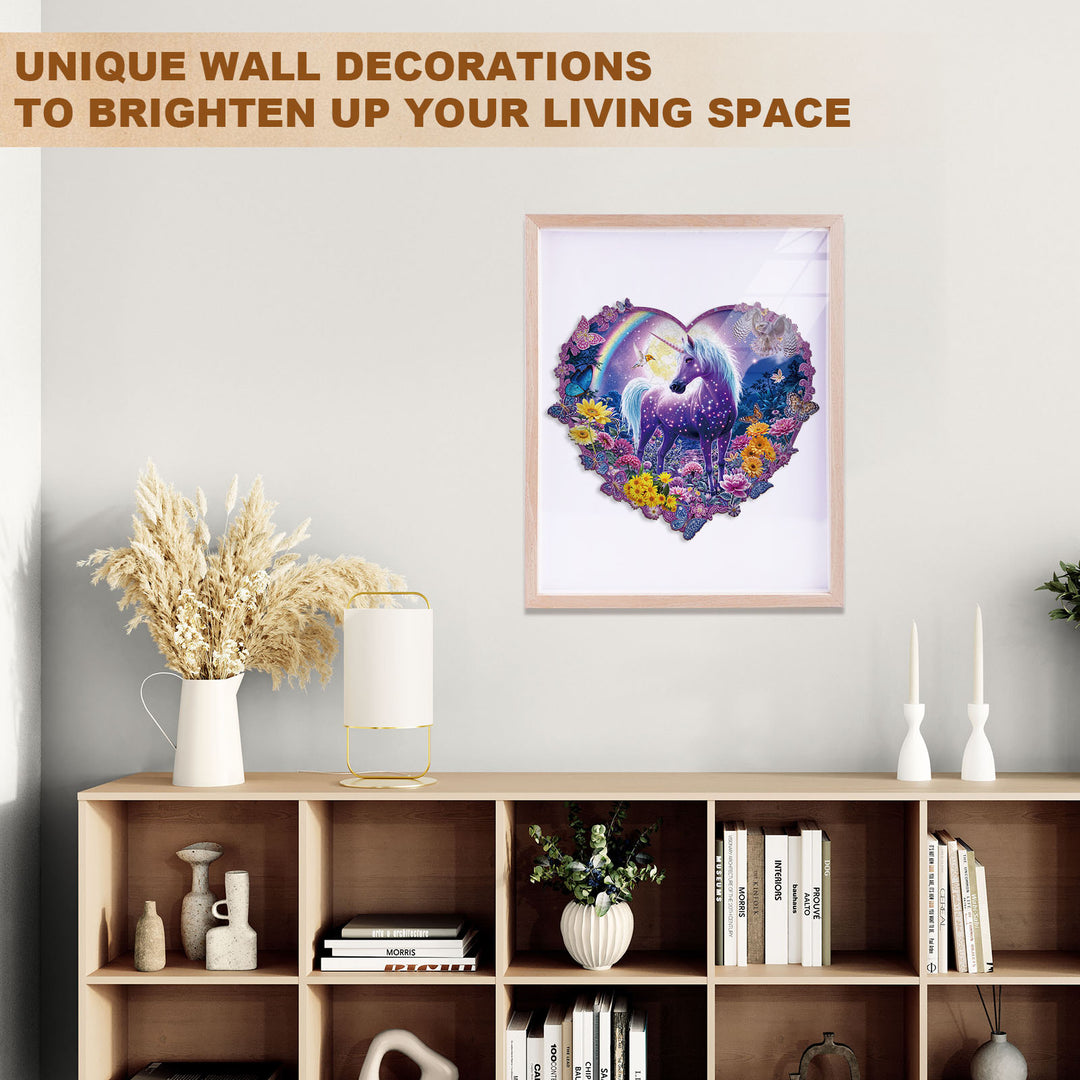 Moonlight Mirage Wooden Jigsaw Puzzle