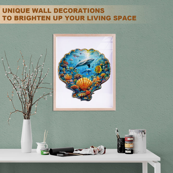 Underwater World - Shells Wooden Jigsaw Puzzle
