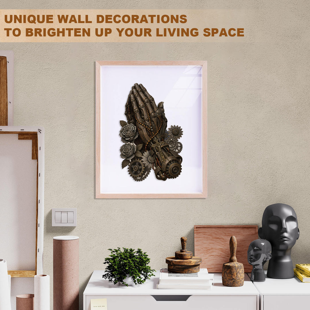 The Praying Hand-1 Wooden Jigsaw Puzzle