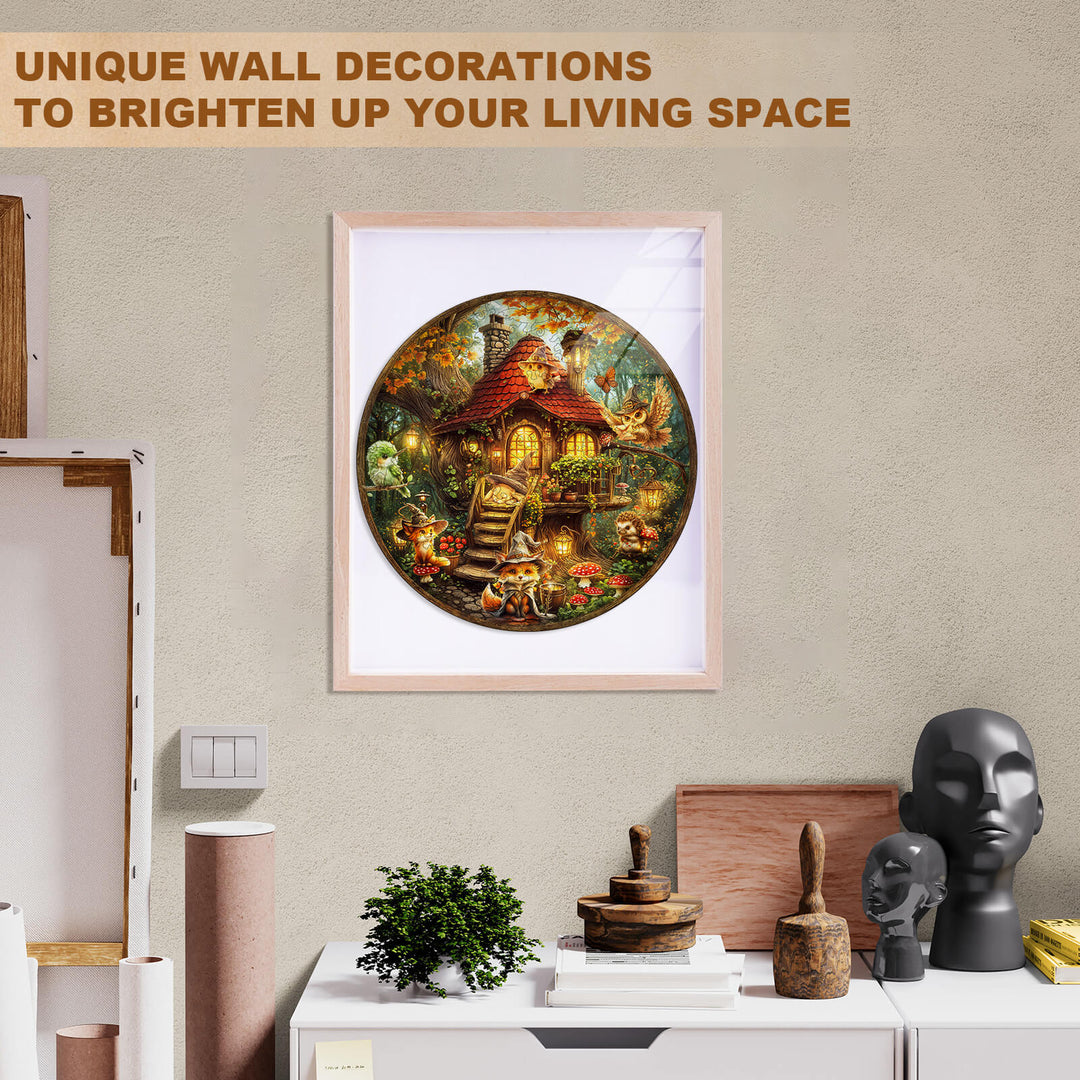 Puzzle en bois Histoire de la forêt magique