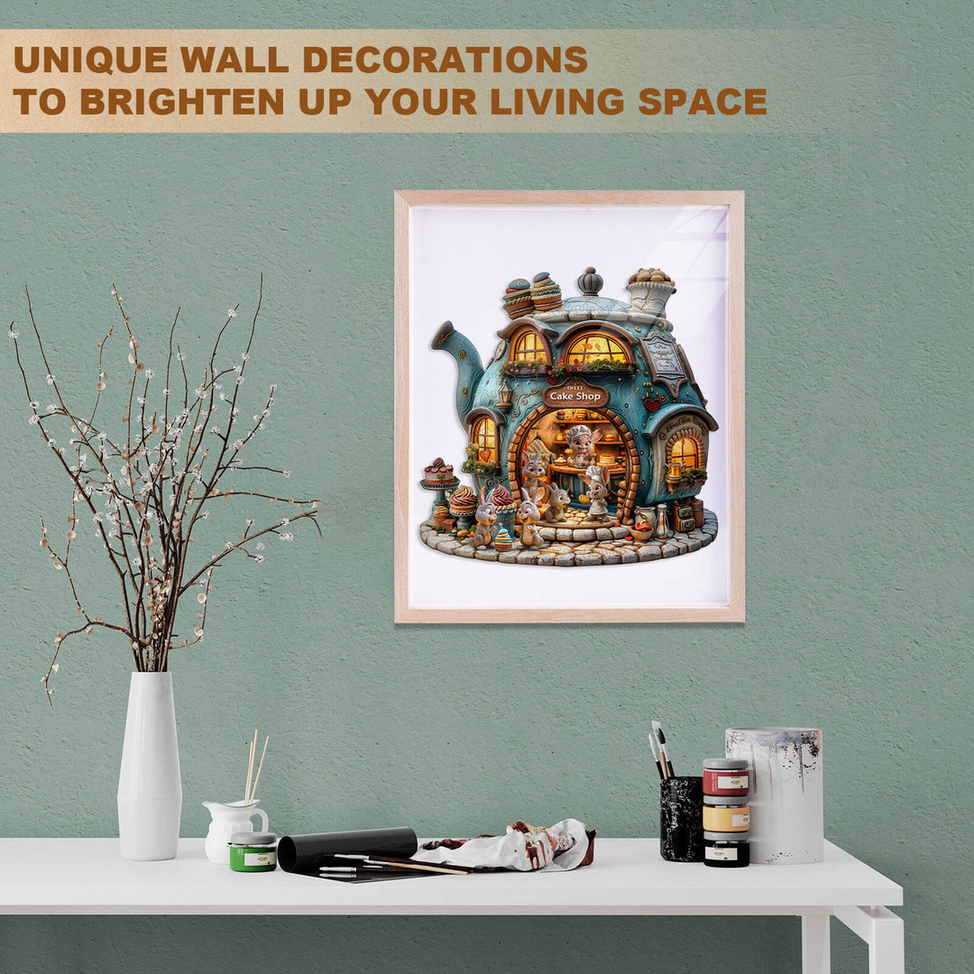 Holzpuzzle von Rabbit's Cake Shop