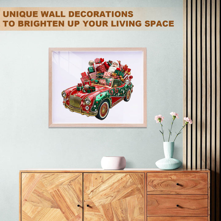 Crazy Christmas Wooden Jigsaw Puzzle