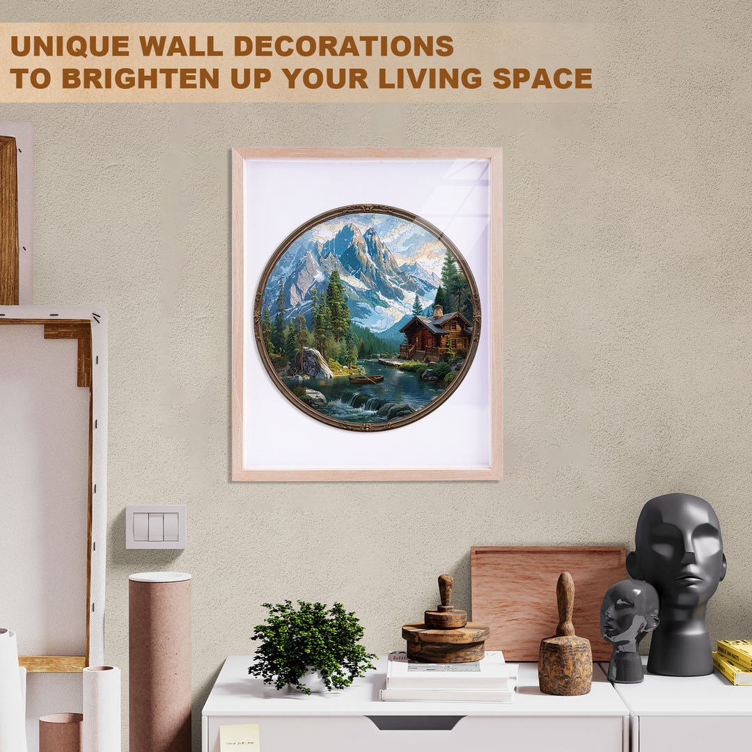 Lake House Wooden Jigsaw Puzzle