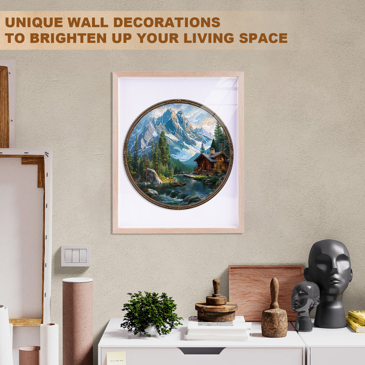 Lake House Wooden Jigsaw Puzzle