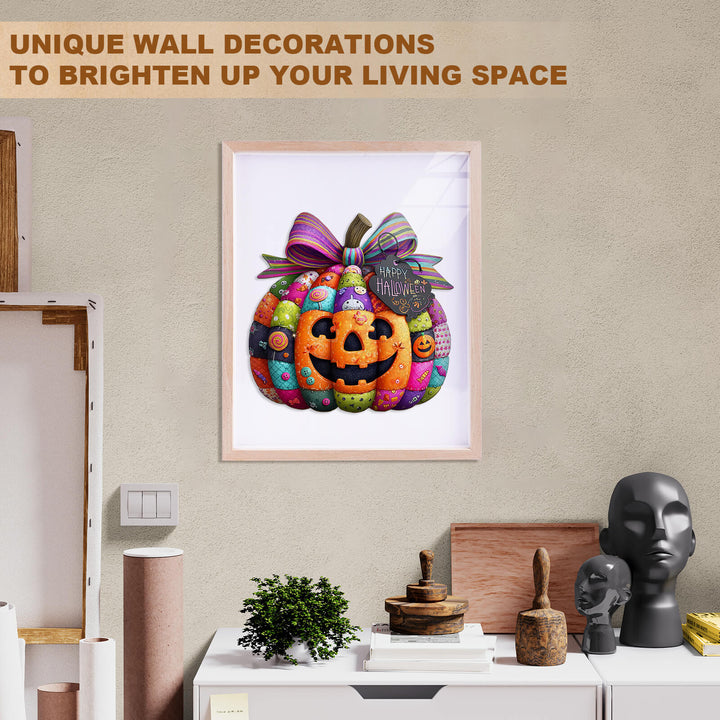 Halloween Pumpkin Gift Pack Wooden Jigsaw Puzzle