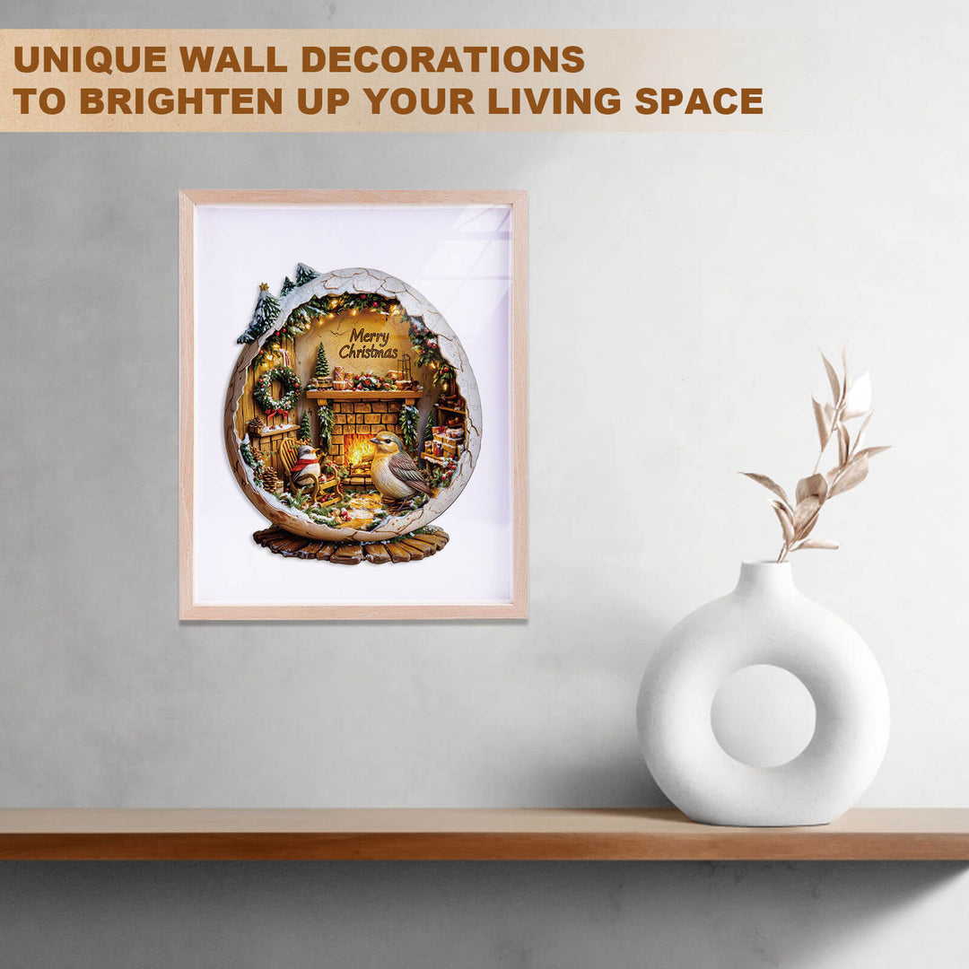 Bird House Wooden Jigsaw Puzzle