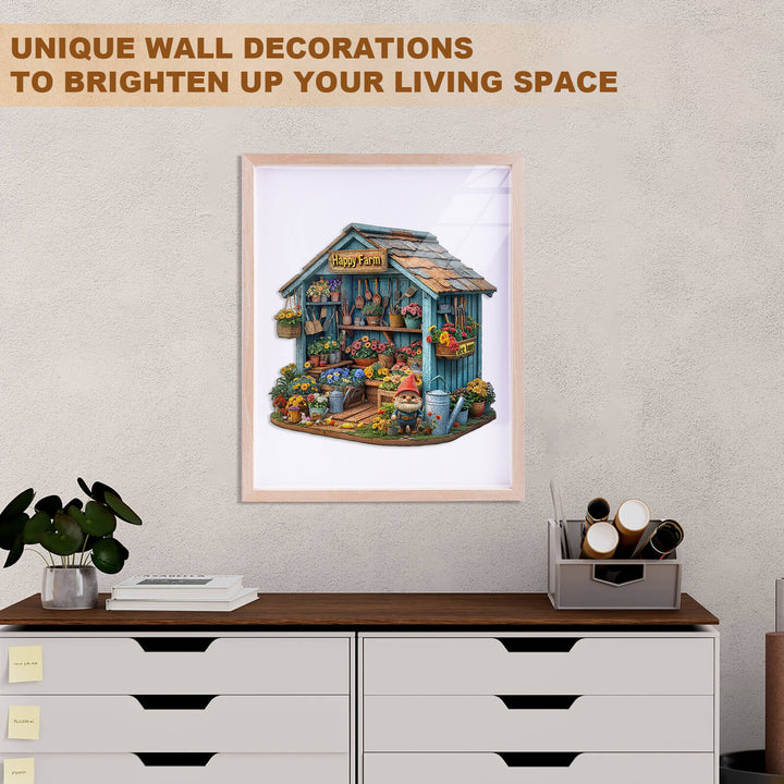 Happy Farm Holz-Puzzlespiel