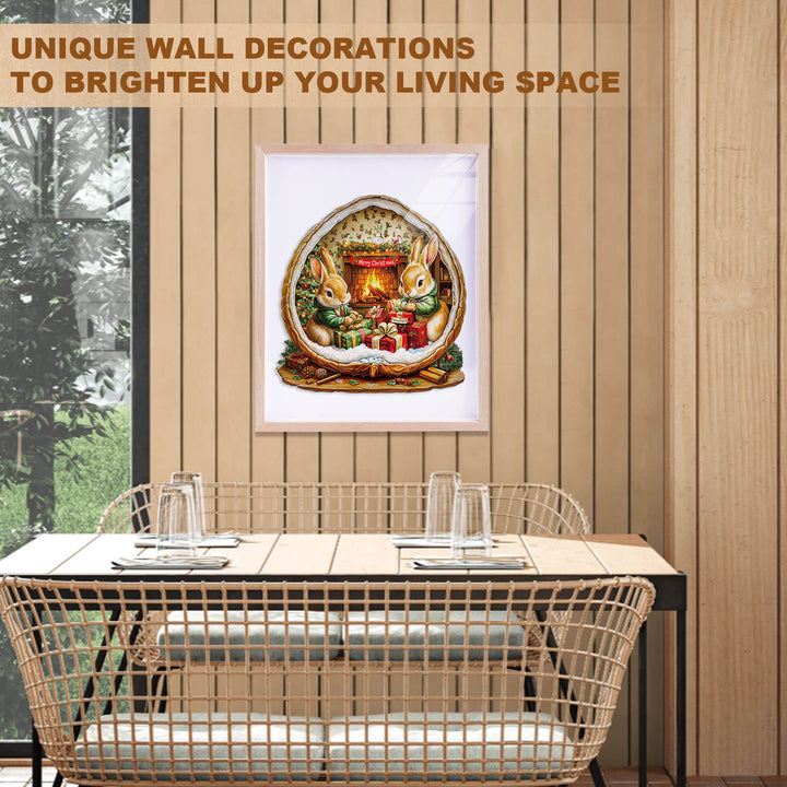 Rabbit House Wooden Jigsaw Puzzle