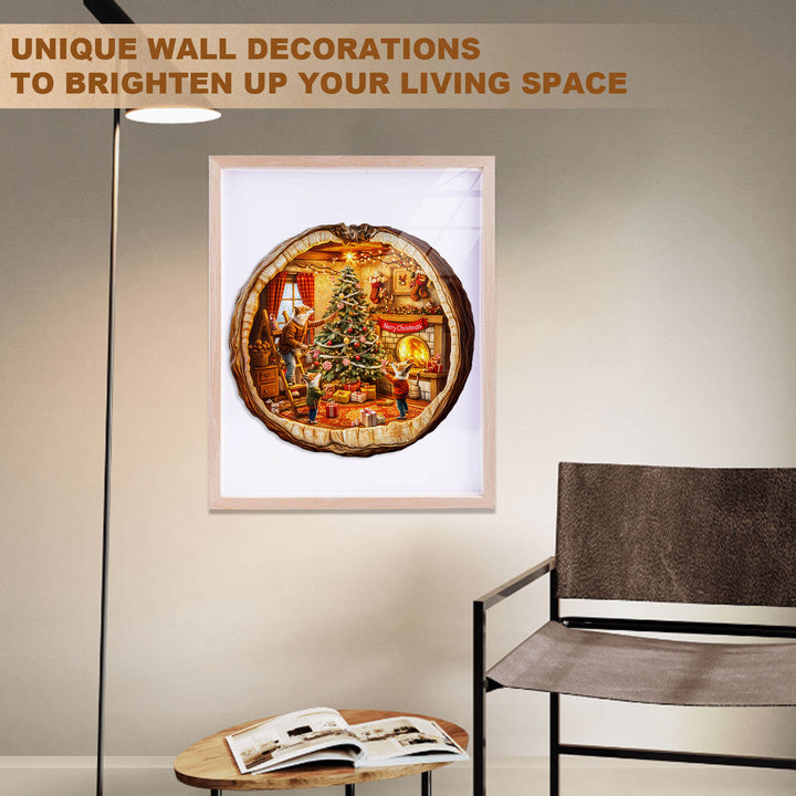 Fox House Wooden Jigsaw Puzzle