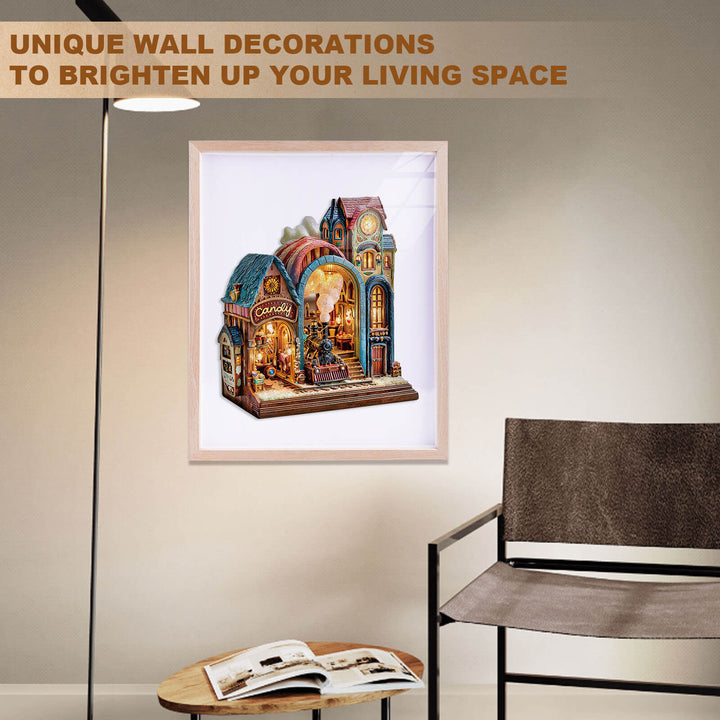 Candy Platform Wooden Jigsaw Puzzle