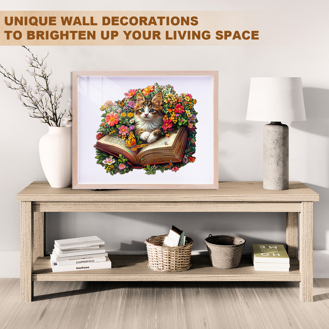 Meow Stories Wooden Jigsaw Puzzle