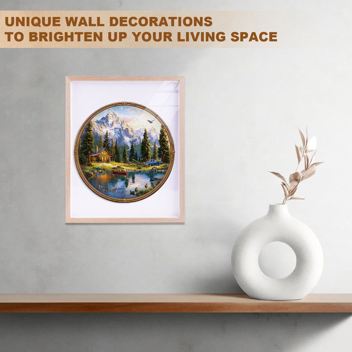 Lakeside leisure Wooden Jigsaw Puzzle