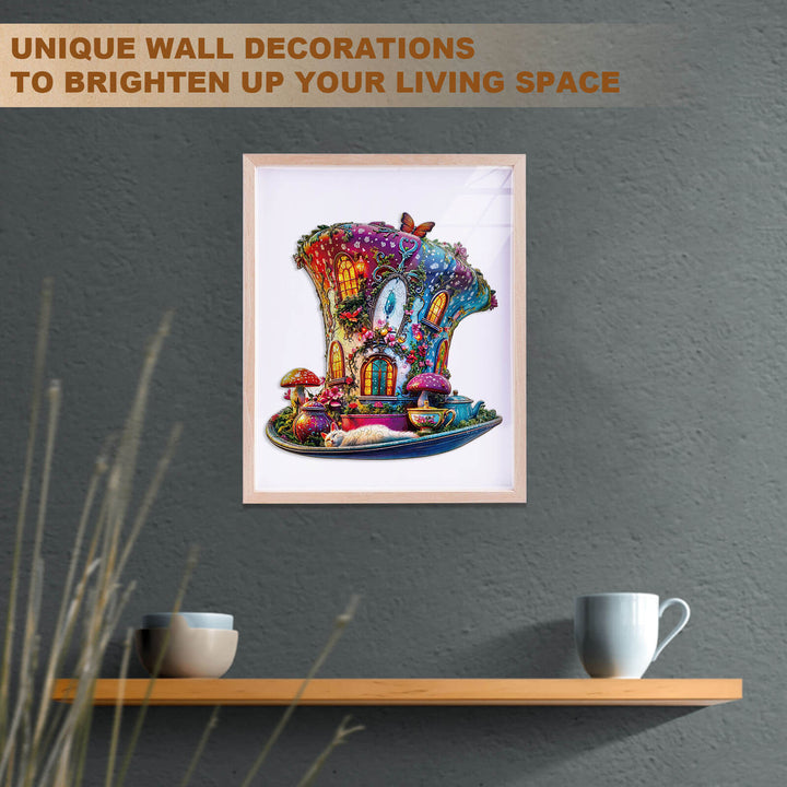 Magischer Zylinder Holz-Puzzle