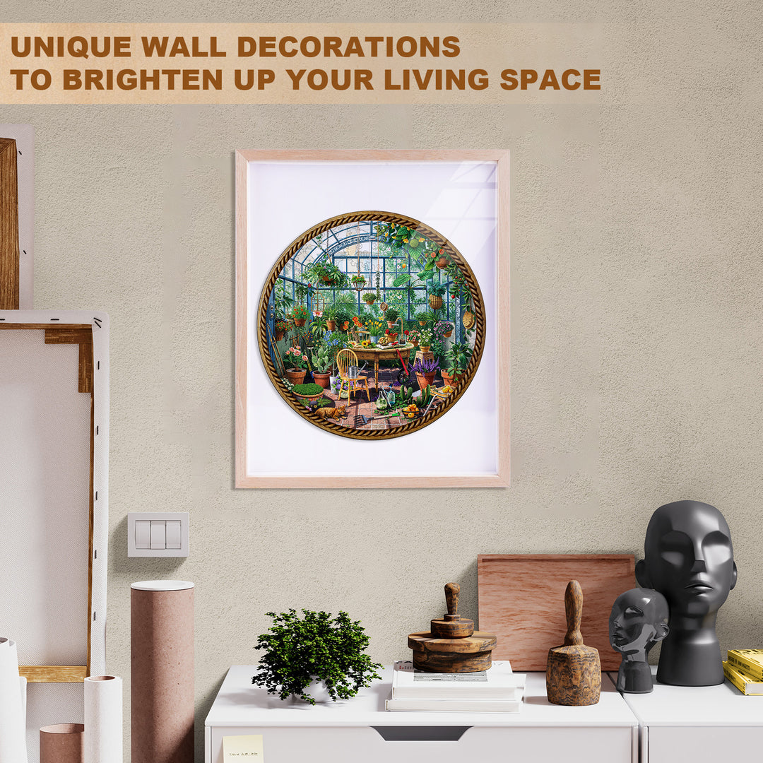 botanical garden Wooden Jigsaw Puzzle