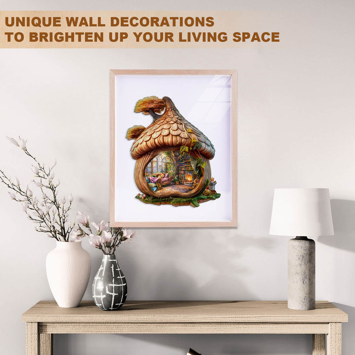 Eichhörnchenhaus Holz-Puzzle