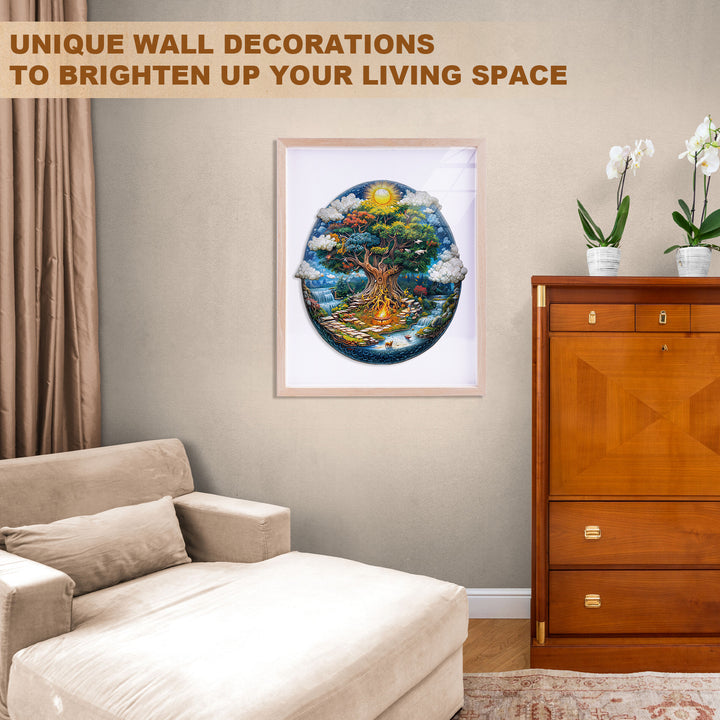 Harmony Tree Wooden Jigsaw Puzzle