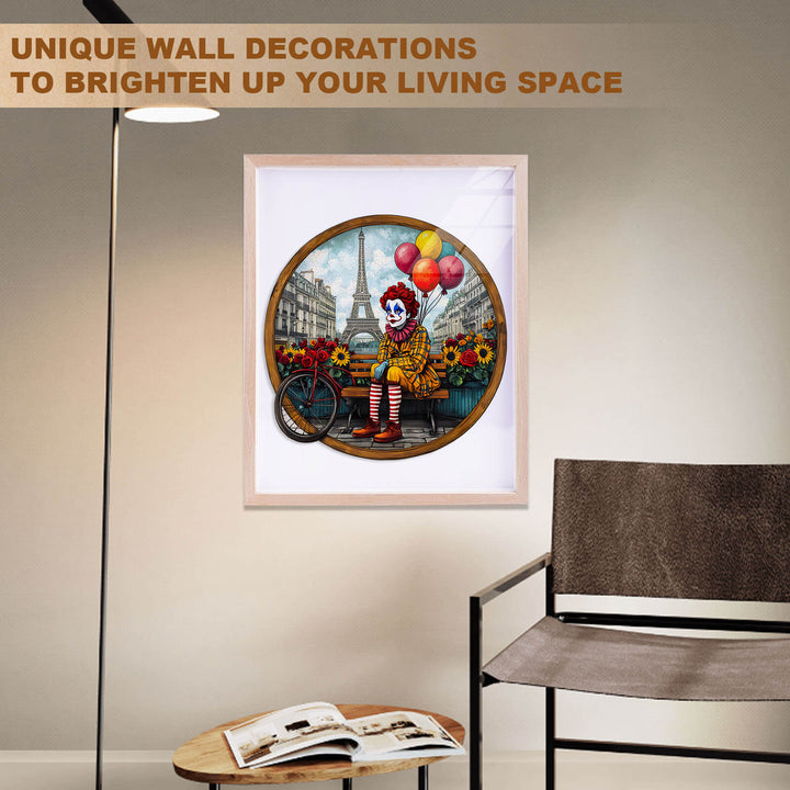 Gedanken des Jokers Holz-Puzzle