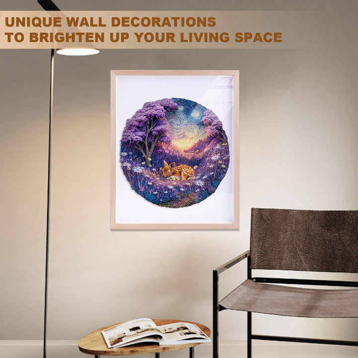 Cute little deer Wooden Jigsaw Puzzle