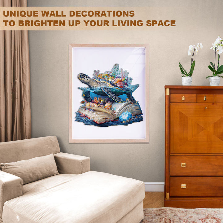 Turtle Story-1 Holz-Puzzle