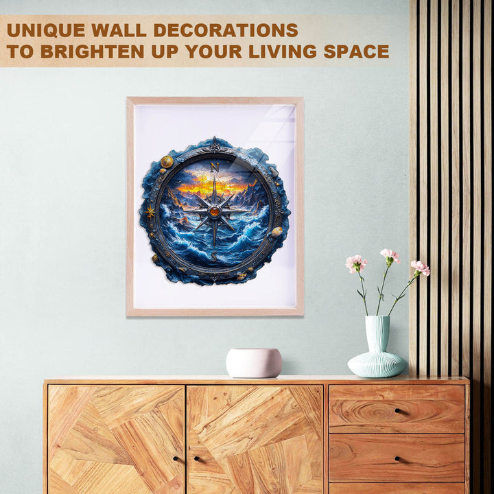 Compass Landschaft Holz-Puzzle