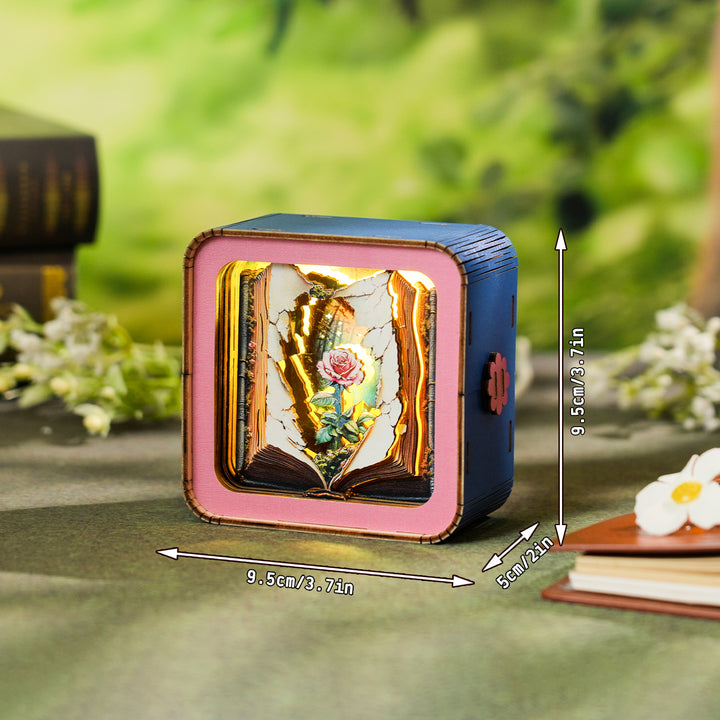 Blooming Story - 3D Wooden Puzzle Night Light