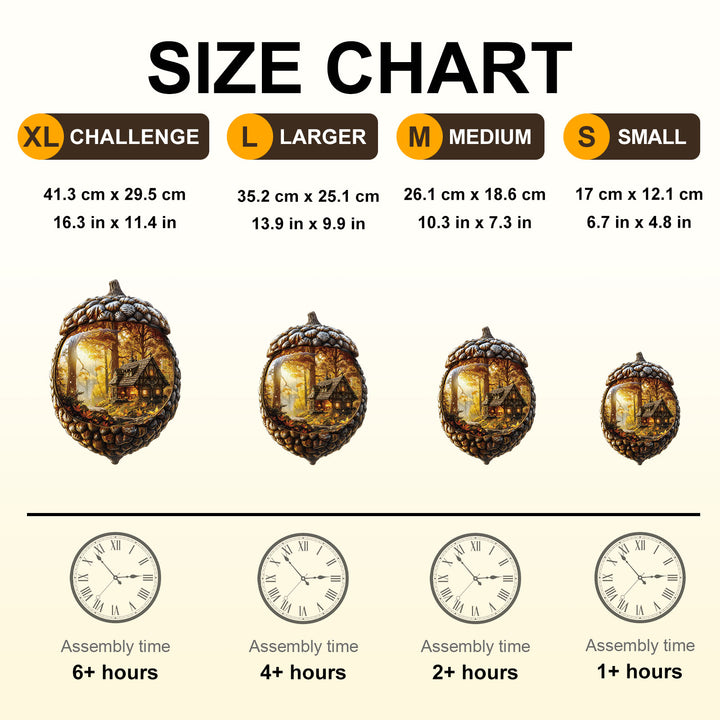 Forest secret realm Wooden Jigsaw Puzzle