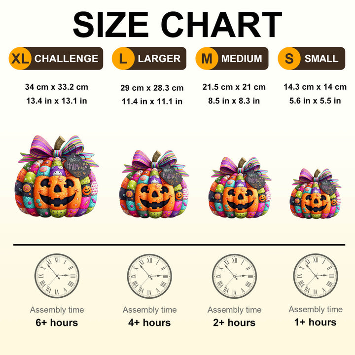 Halloween Pumpkin Gift Pack Wooden Jigsaw Puzzle