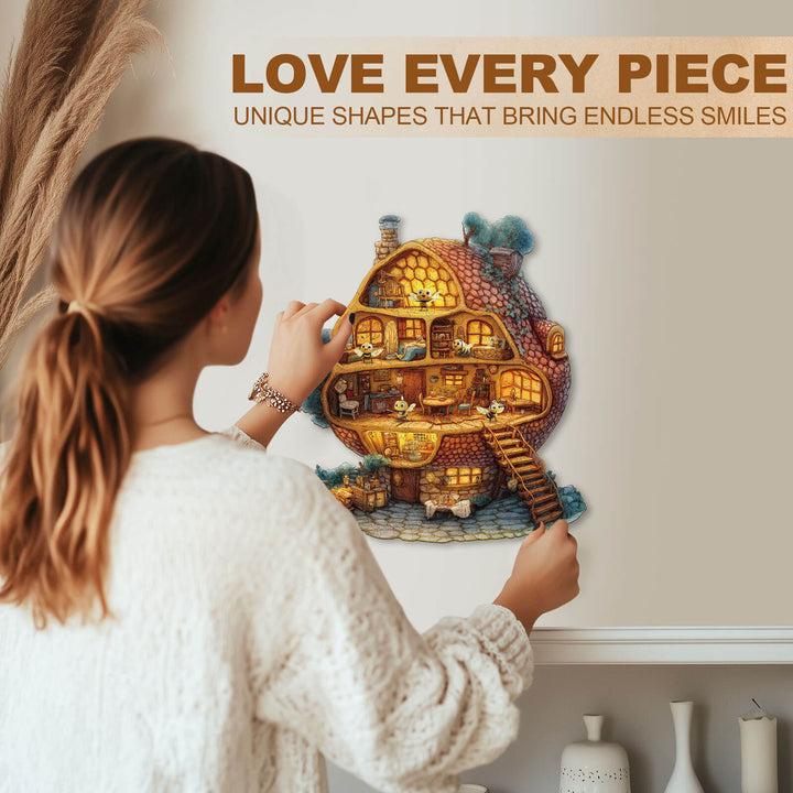 Puzzle en bois Bee Hut