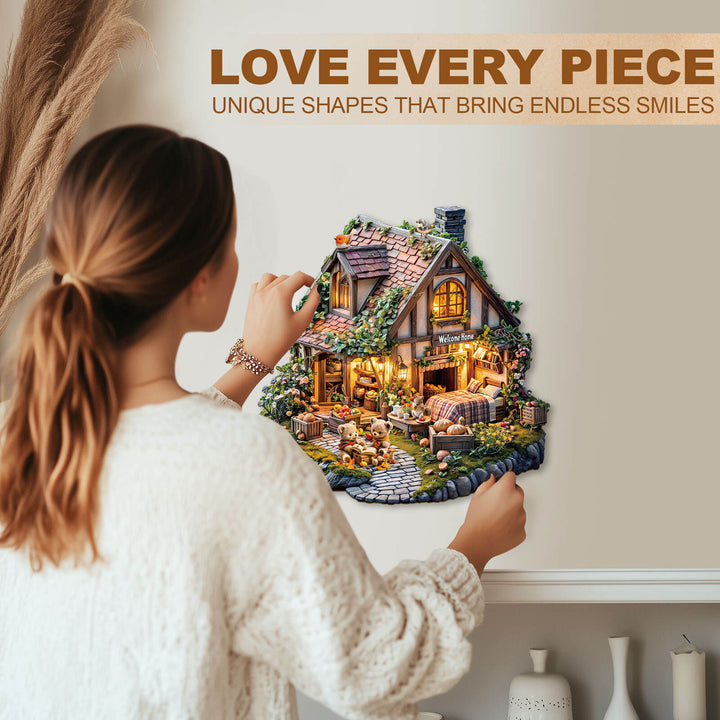 Bärenhaus Holz-Puzzlespiel