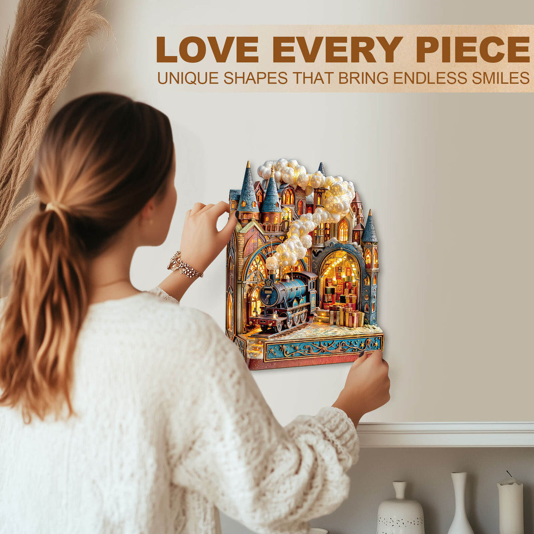 Cloud Platform Wooden Jigsaw Puzzle