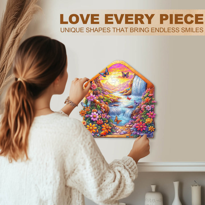 Enchanted Envelope Wooden Jigsaw Puzzle