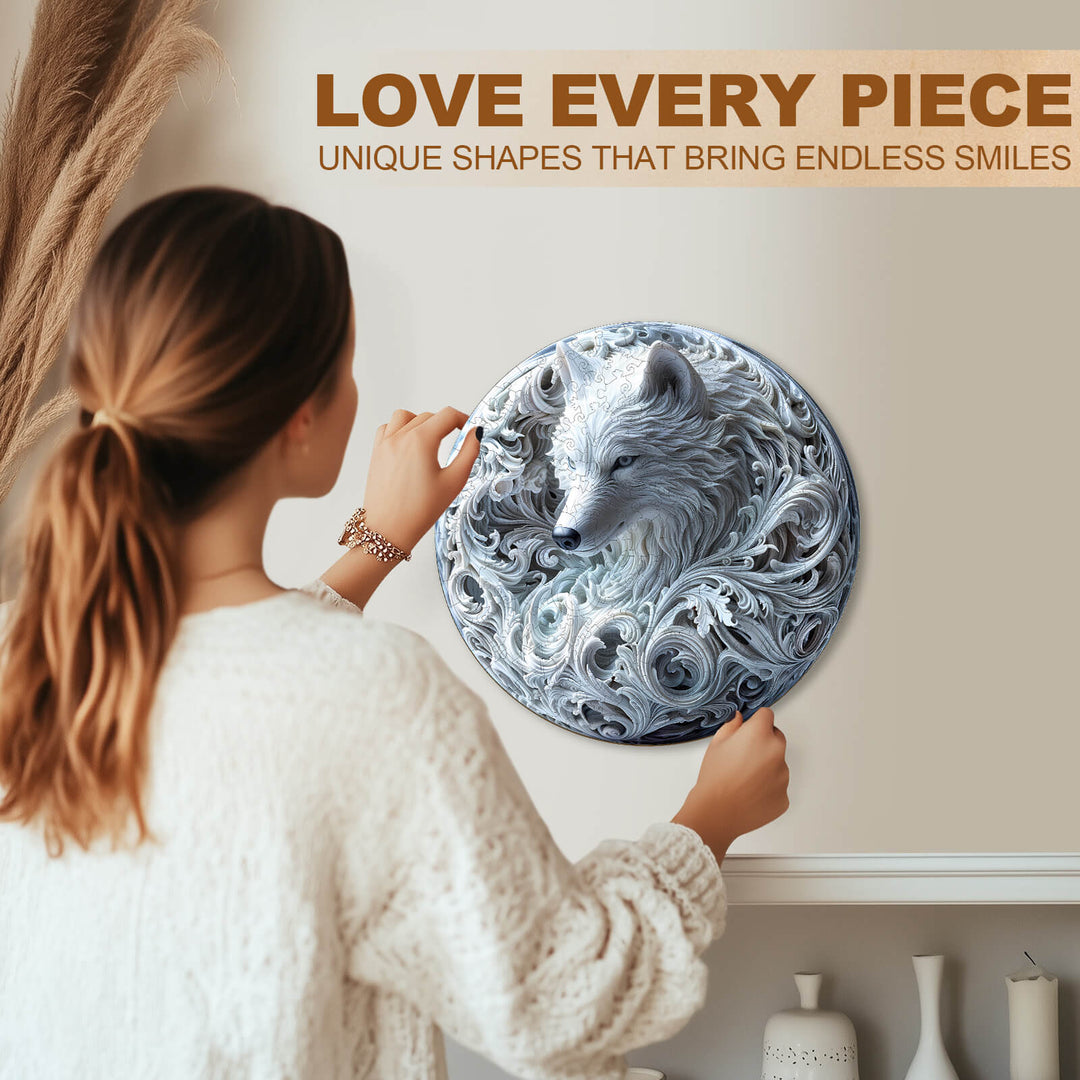 Arctic Grace Wooden Jigsaw Puzzle