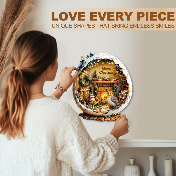 Bird House Wooden Jigsaw Puzzle